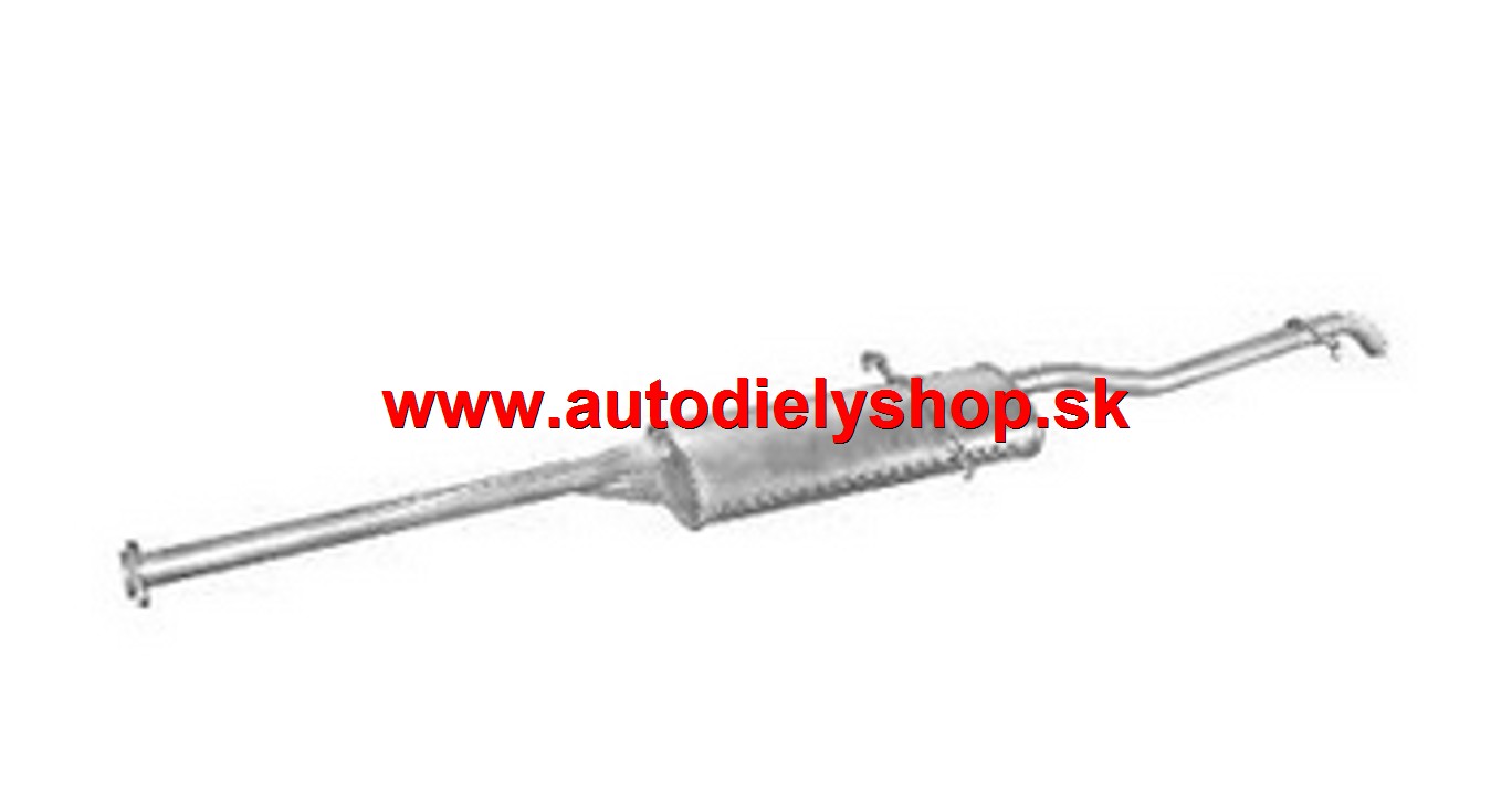 Mercedes W169 "A" 9/04-3/08-  koniec výfuku 1,6CDi-1,7CDi