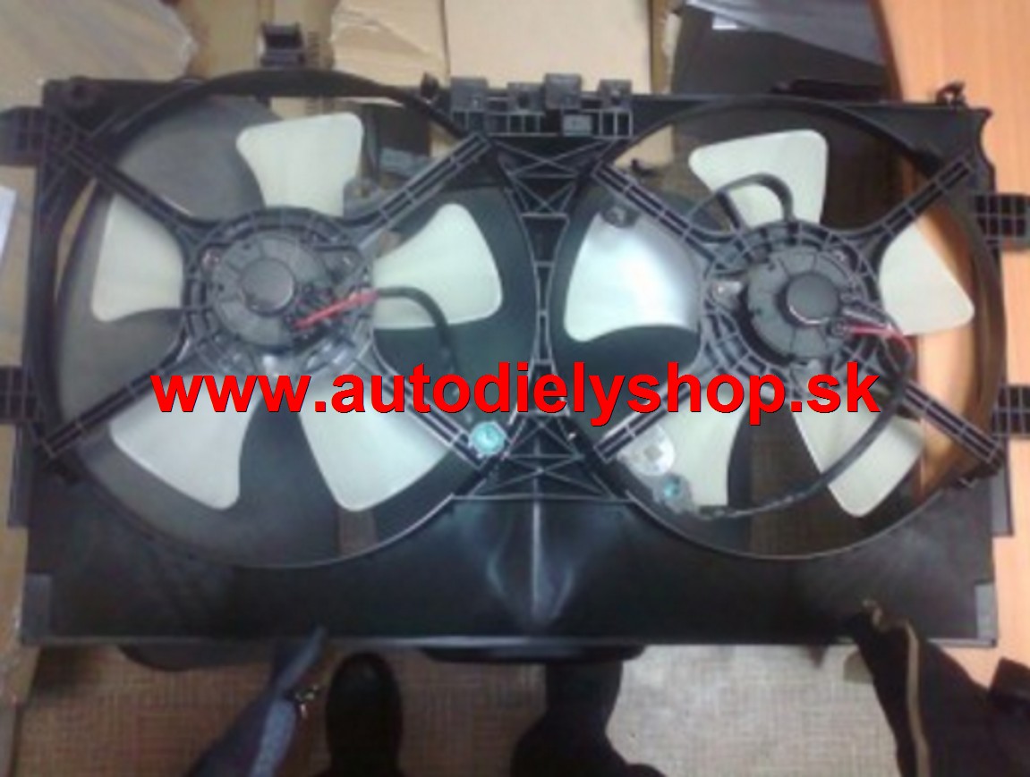 Mitsubishi OUTLANDER 9/09-2012 ventilátor chladičov 2,0i-2,4i