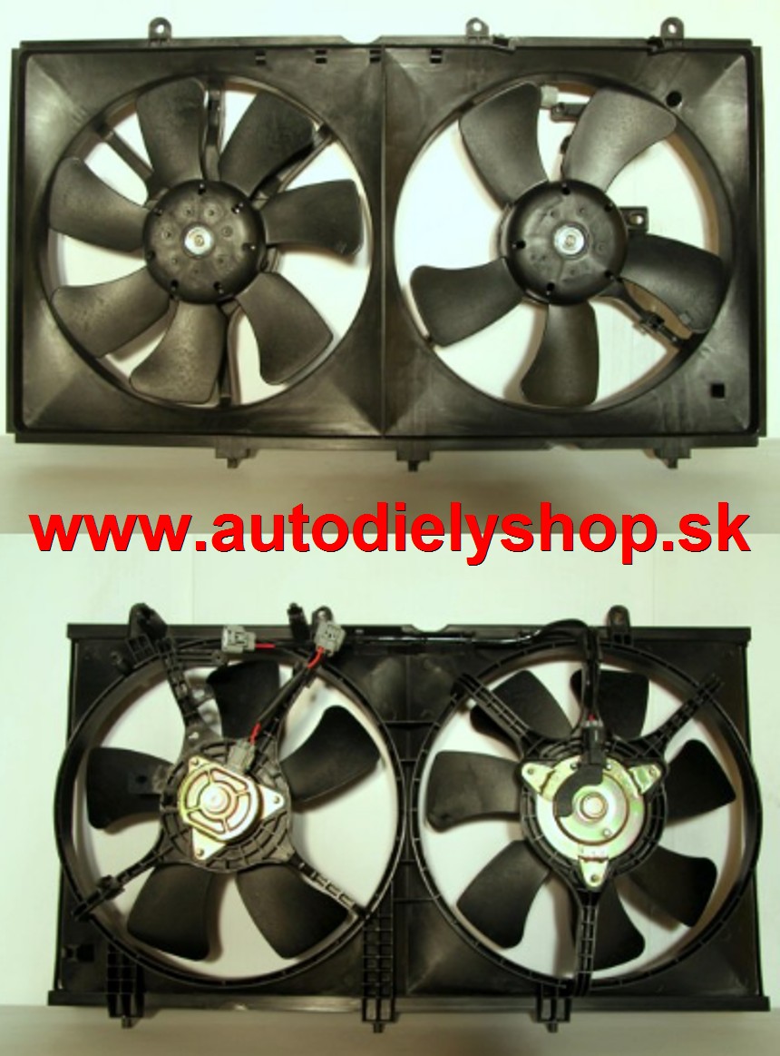 Mitsubishi OUTLANDER 9/09-2012 ventilátor chladičov 2,0D-2,2Di-D