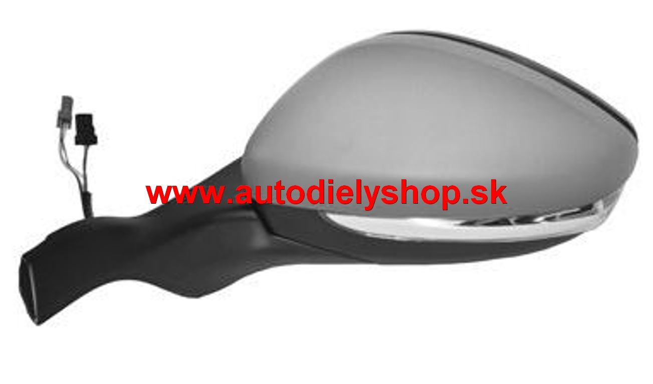 Peugeot 208 04/12- el.spätné zrkadlo ľavé / sklopné