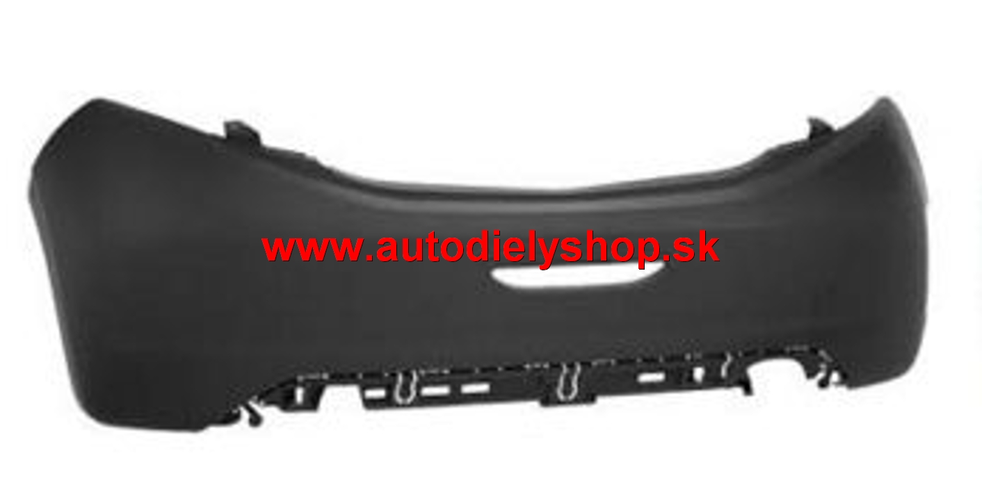 Peugeot 208 04/12- zadný nárazník s otvormi na senzory