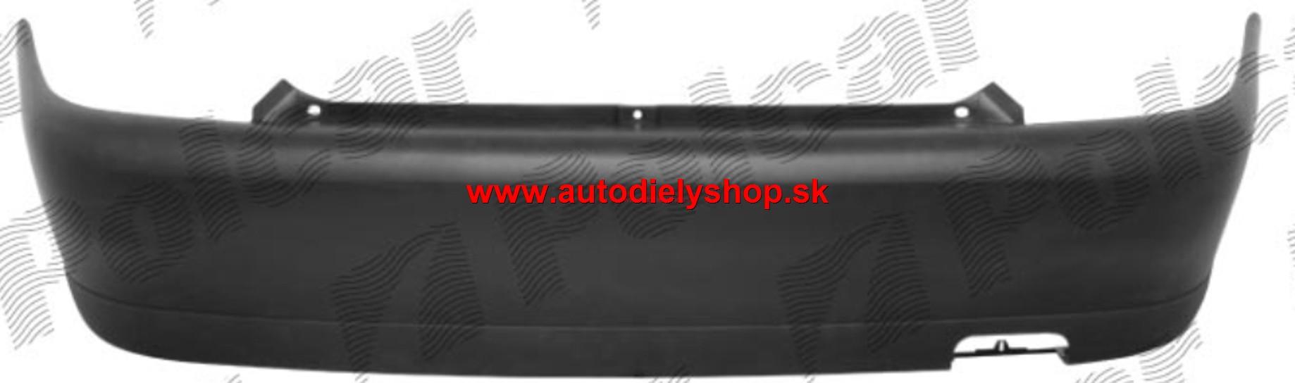 VW Polo Classic 10/95- zadný nárazník 