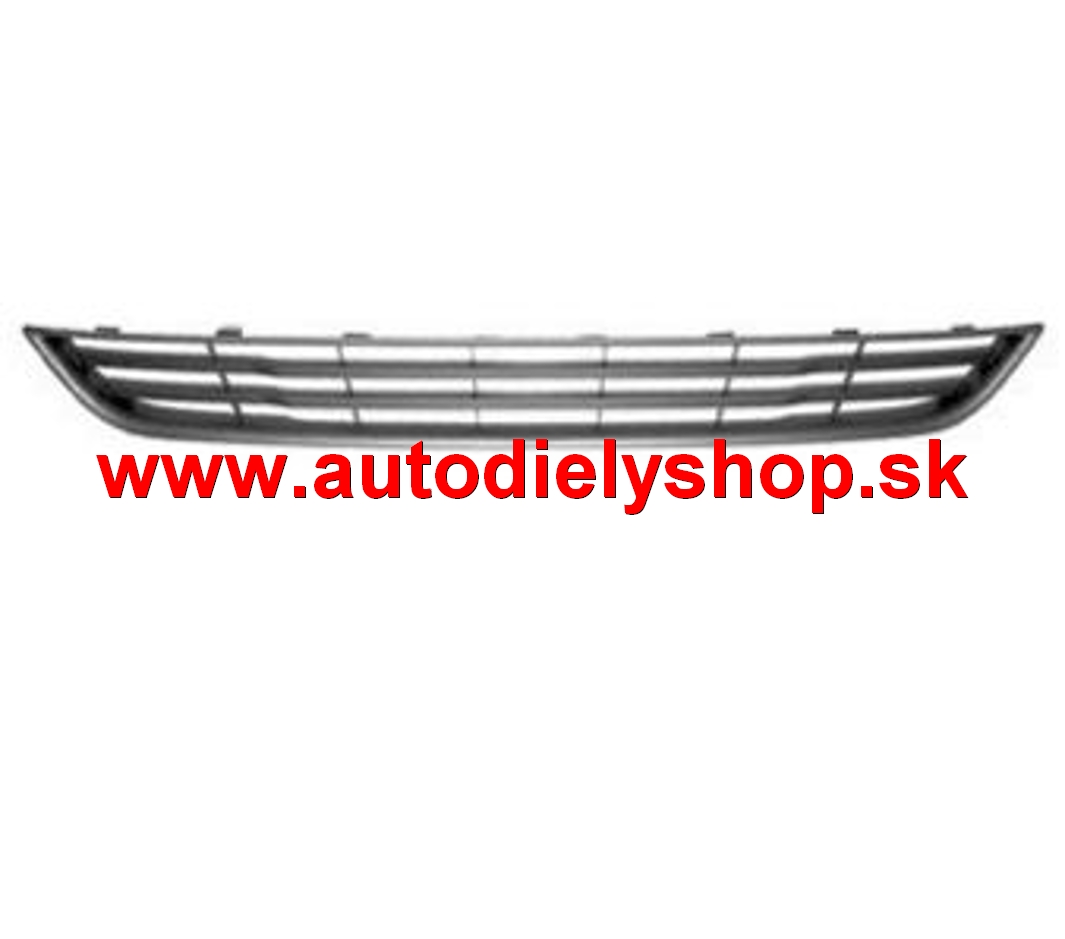 Ford FIESTA 2013- mriežka predného nárazníku / dolná s chromom