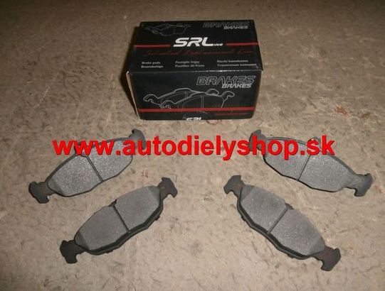 Ford FOCUS 3/2011- zadné platničky Sada / SRL