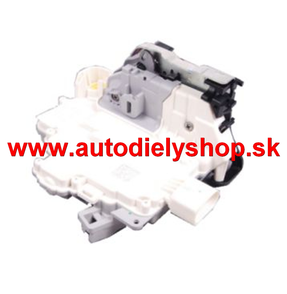 Audi Q5 11/2008- zámok predných dverí s cent. zamknutím,ľavý