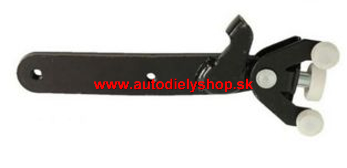 VW CADDY 3/04- spodný pánt bočných dverí komplet pravý 