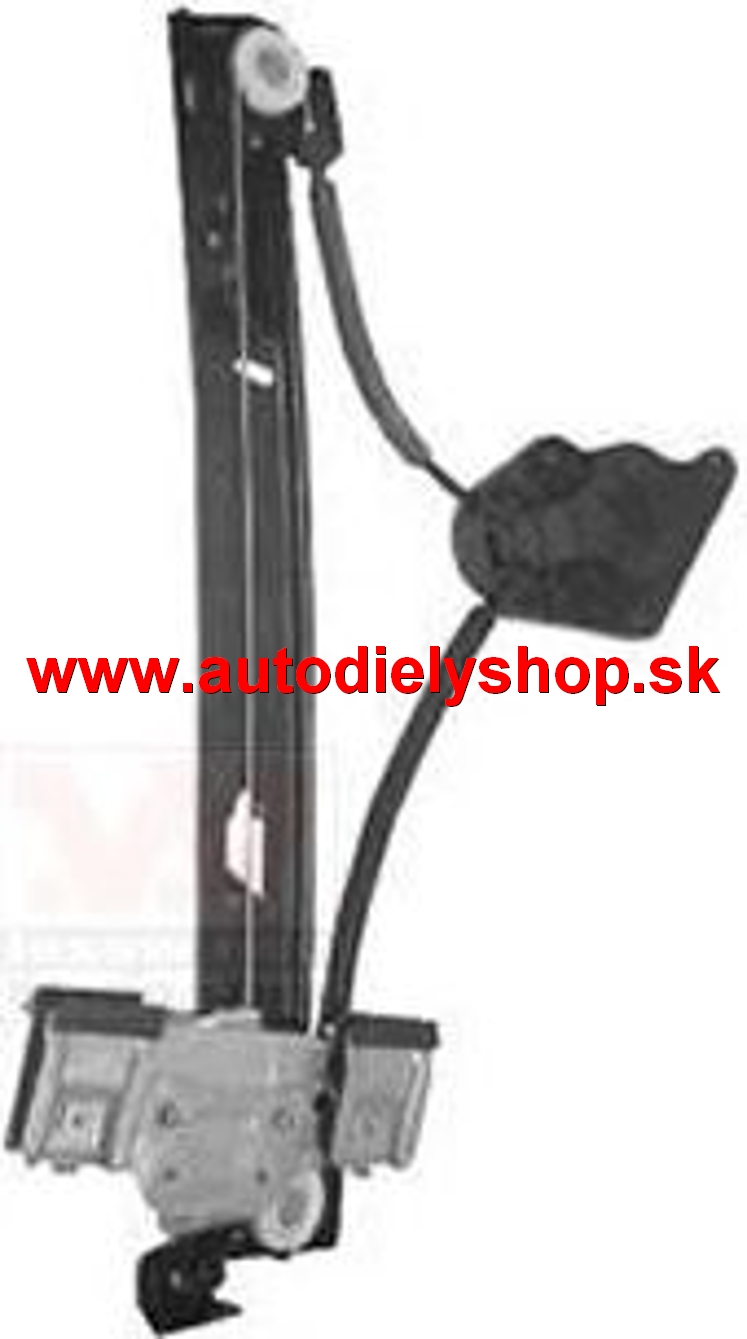Seat IBIZA V 03/08- el.mechanizmus,zadné pravé dvere / 5dv
