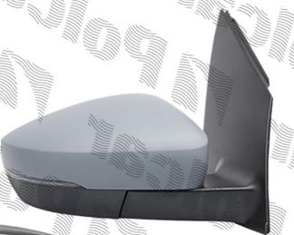 VW POLO 06/09- el. spätné zrkadlo pravé / pre lak