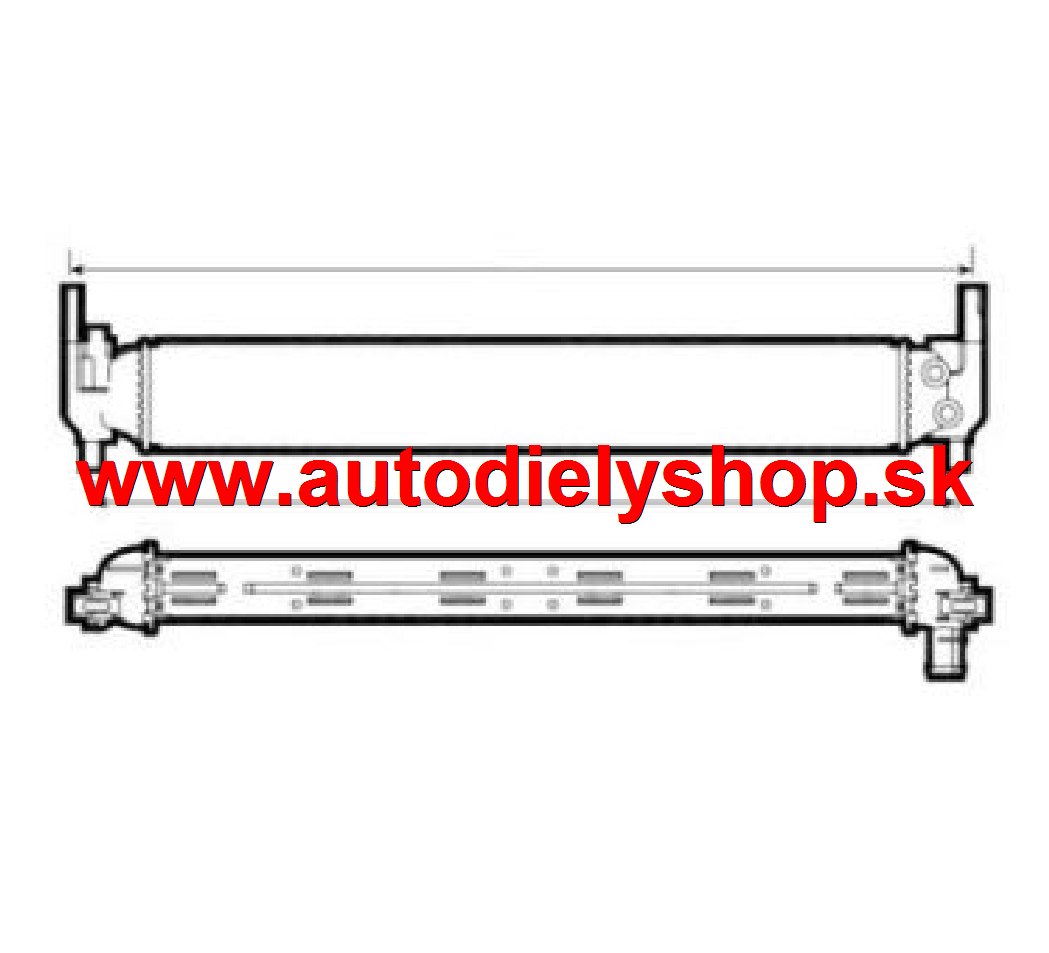 VW POLO 06/09- doplnkový chladič vody 1,2TSi-1,4TSi
