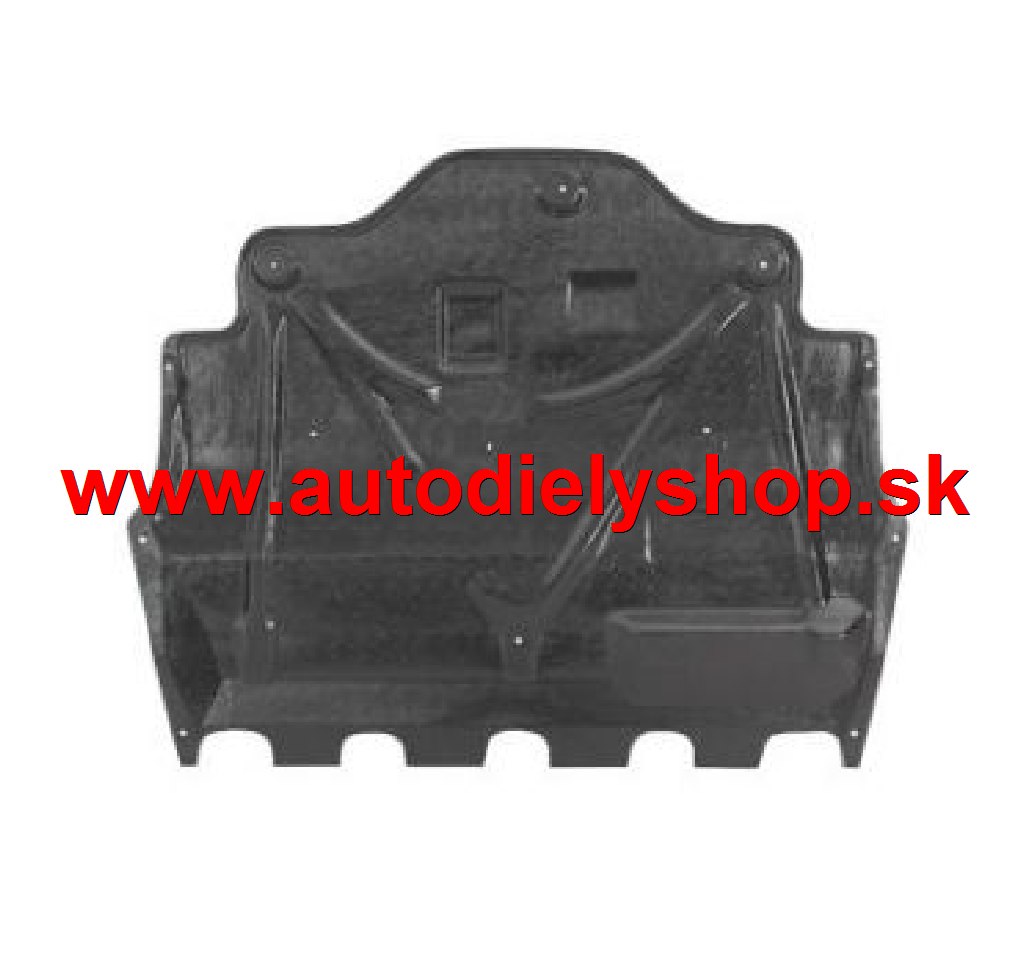 VW POLO 06/09- kryt pod motor