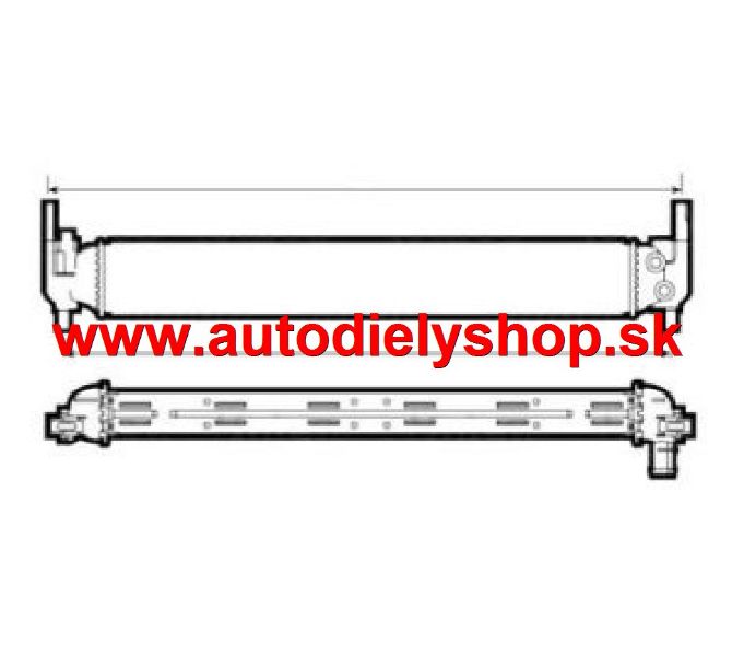 Škoda FABIA III 8/2014- doplnkový chladič vody 1,2TSi-1,4TDi