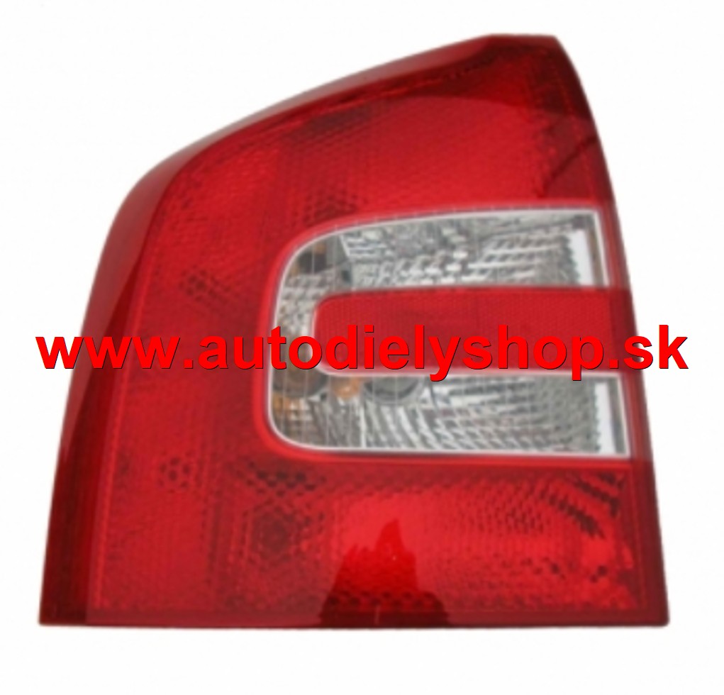 Škoda OCTAVIA II 11/08- zadné svetlo ľavé,KOMBI / Originál