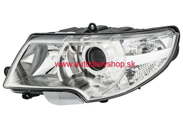 Škoda SUPERB II 3/2008- svetlo H3+H7 ľavé / Originál