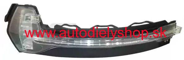 Audi A3 06/12- smerovka do spätného zrkadla ľavá /LED/