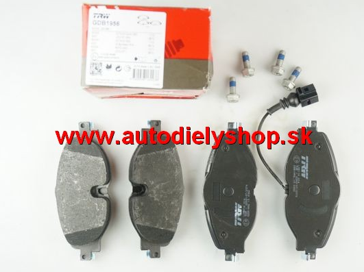 Audi A3 06/12- predné platničky Sada / TRW /