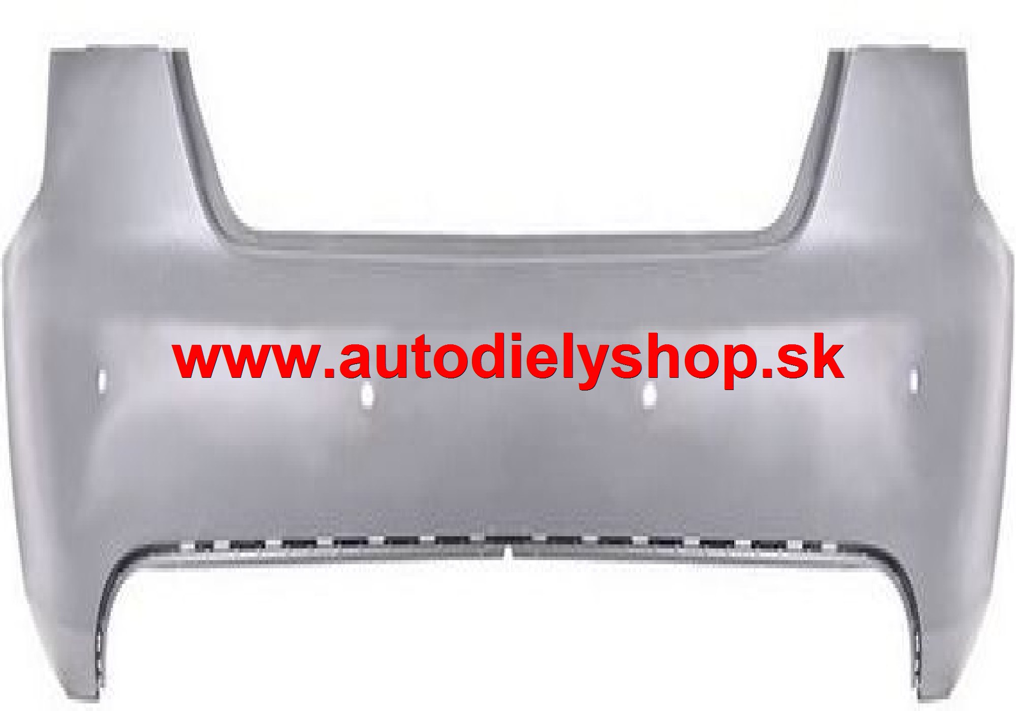 Audi A4 11/2007-2012 zadný nárazník SDN / s otvormi na senzory