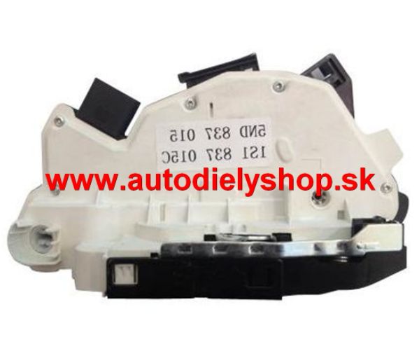 Audi A1 05/10- zámok predných dverí pravý / s centrálom