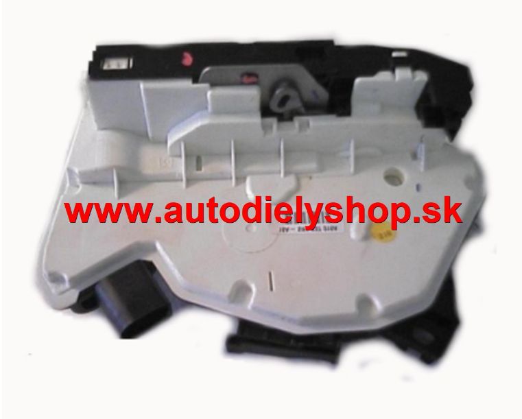 Audi A1 05/10- zámok zadných dverí pravý / s centrálom