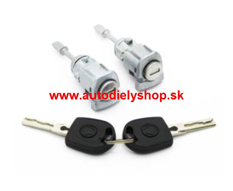 Seat AROSA 1/01- vložka dverovej zámky ľavá + pravá + 2 kľúče