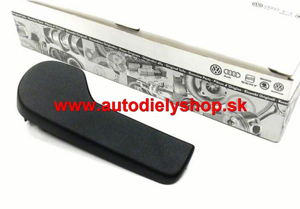Škoda OCTAVIA II 7/04- páčka zámku prednej kapoty ORIGINÁL