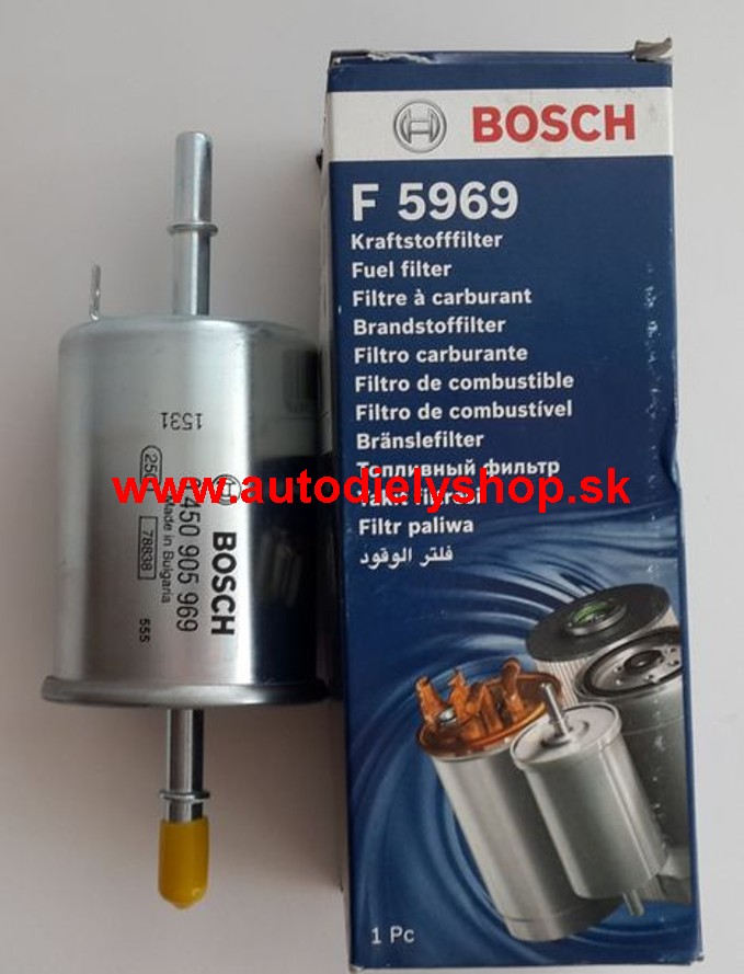 Daewoo MATIZ 1/01-05 palivový filter /0,8-1,0/BOSCH