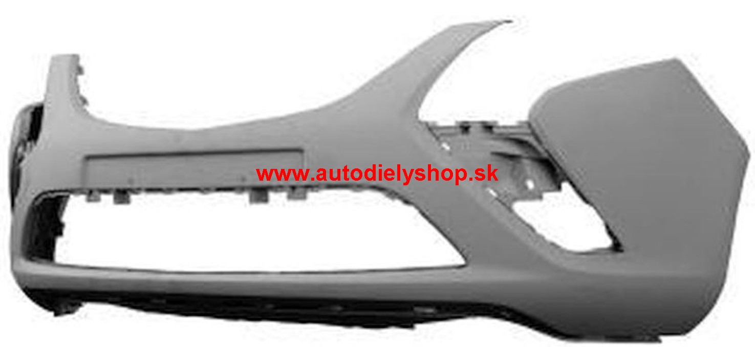 Opel ZAFIRA 12/2011- predný nárazník s podkladom na striekanie 