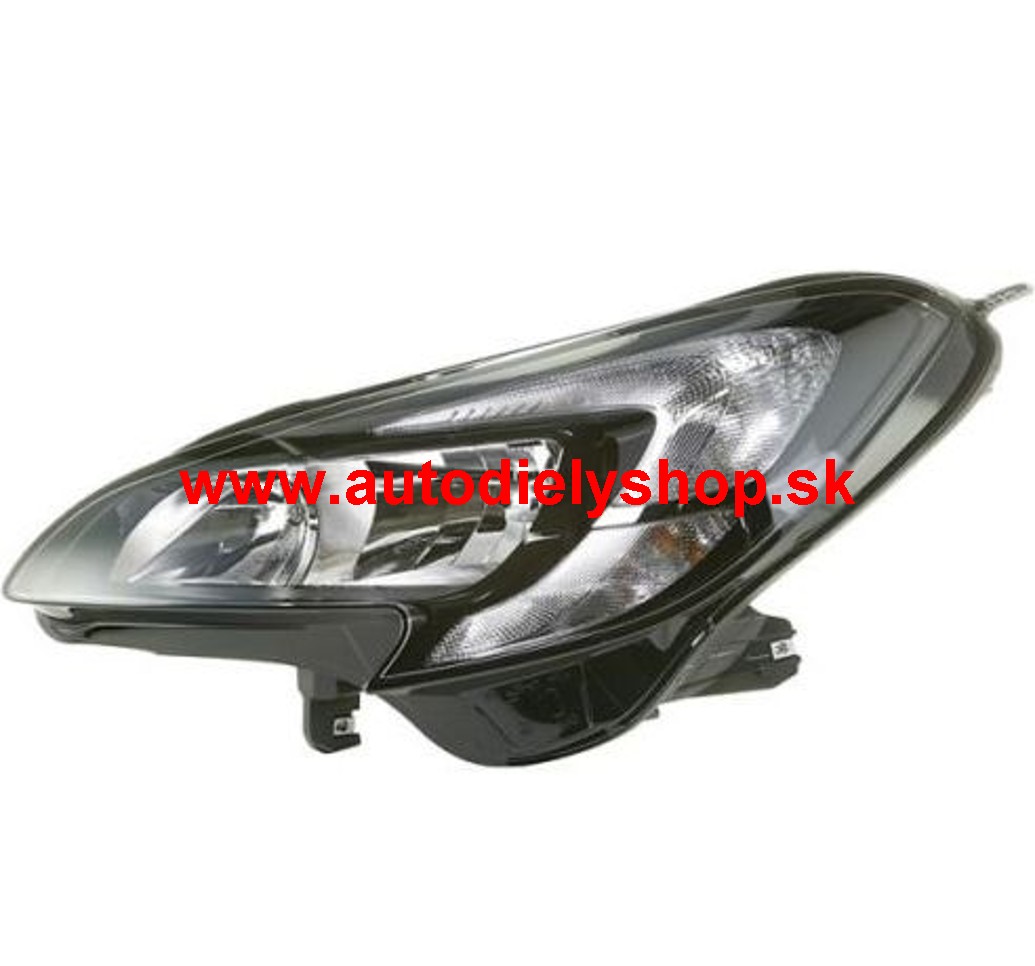 Opel CORSA E 2014- predné svetlo H7+H7 ľavé /TYC/