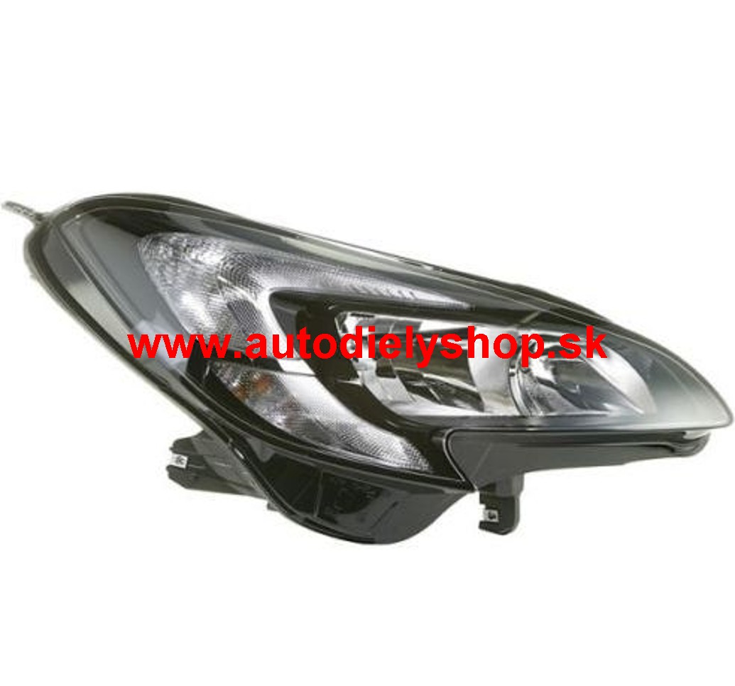 Opel CORSA E 2014- predné svetlo H7+H7 pravé /TYC/