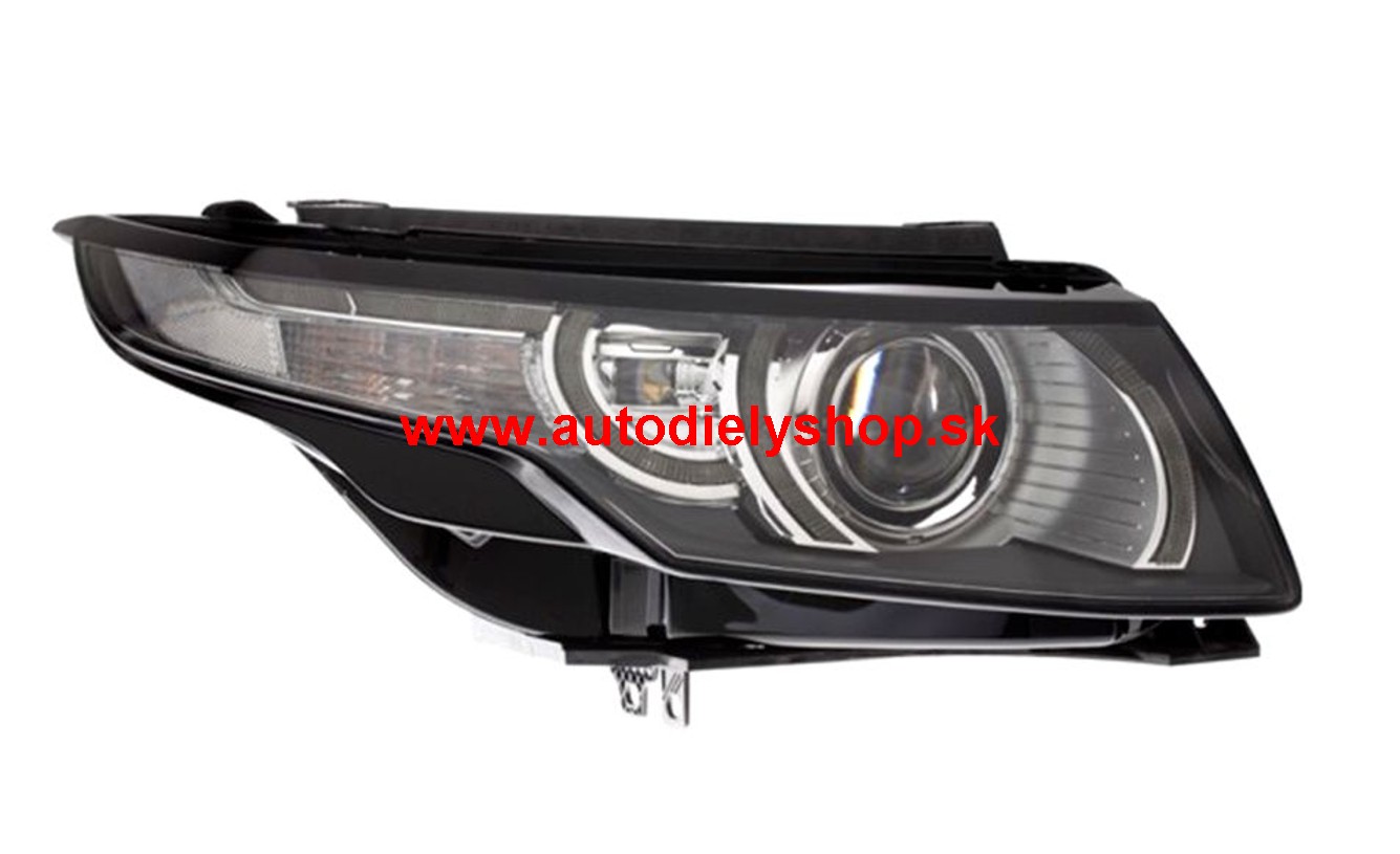 RANGE ROVER EVOQUE 6/2011- predné svetlo pravé D3S+LED s natáčaním /VISTEON/