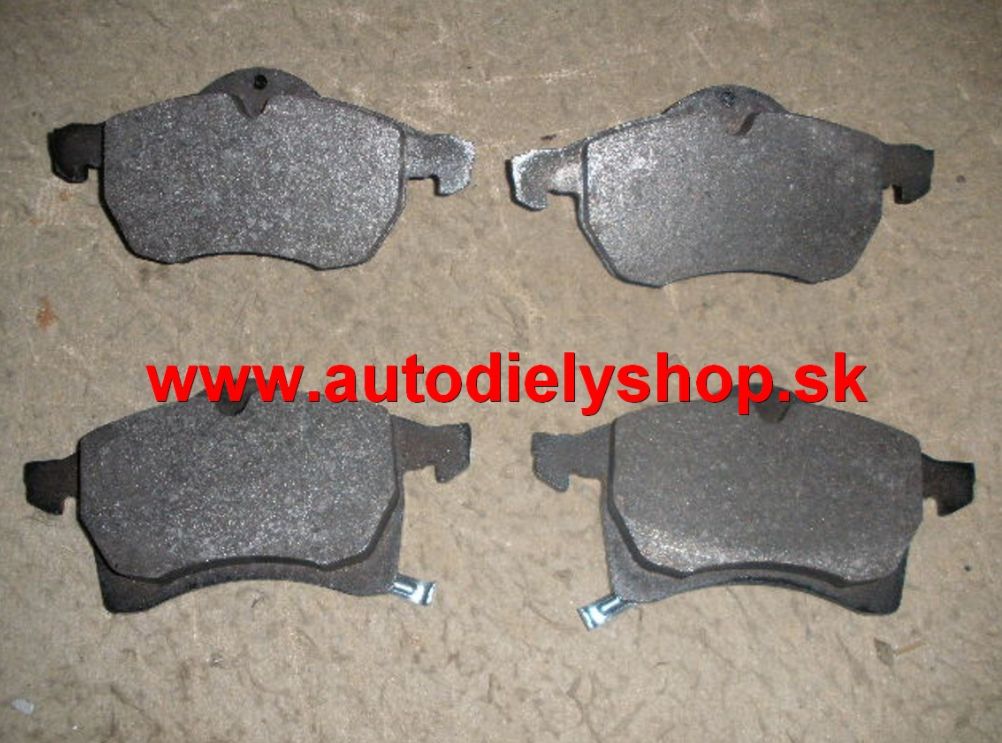 Opel CORSA E 2014- predné platničky Sada / SAMKO /