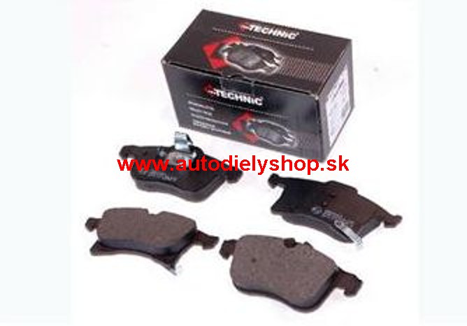 Opel CORSA E 2014- predné platničky Sada / PROTECHNIC /
