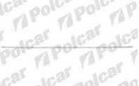 VW TRANSPORTER T5 11/2009- lišta strednej mriežky predného nárazníka /chrómová/