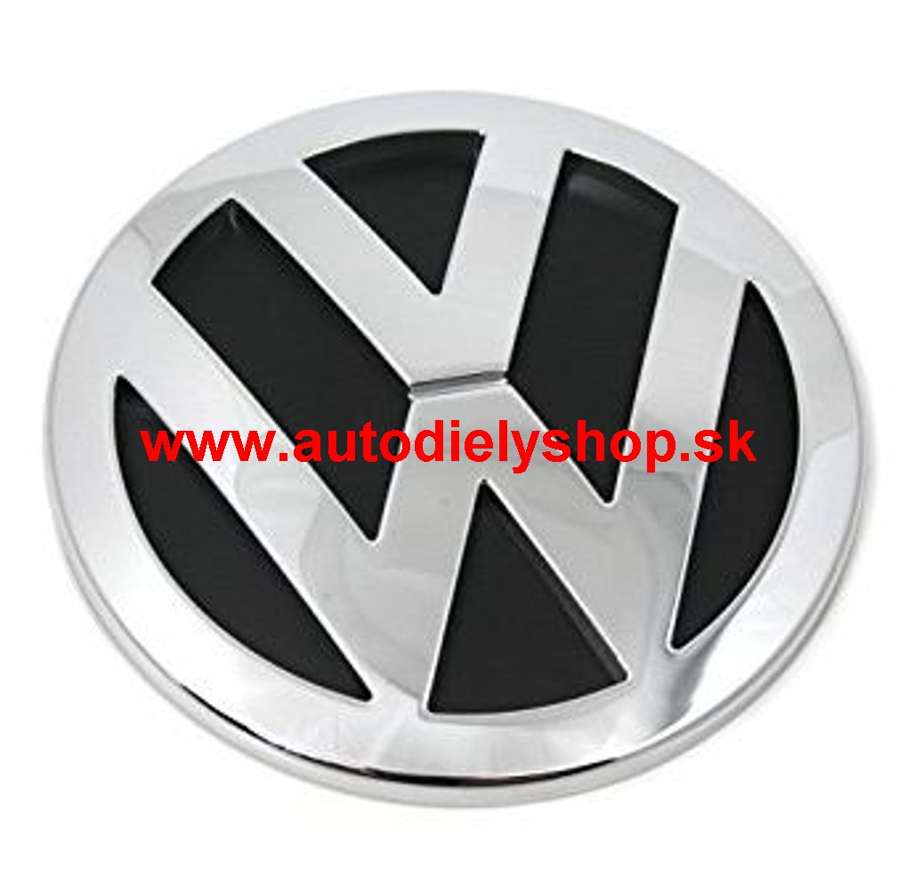 VW TRANSPORTER T5 11/2009- zadný znak ORIGINÁL VW /pre jednokrídlové dvere/