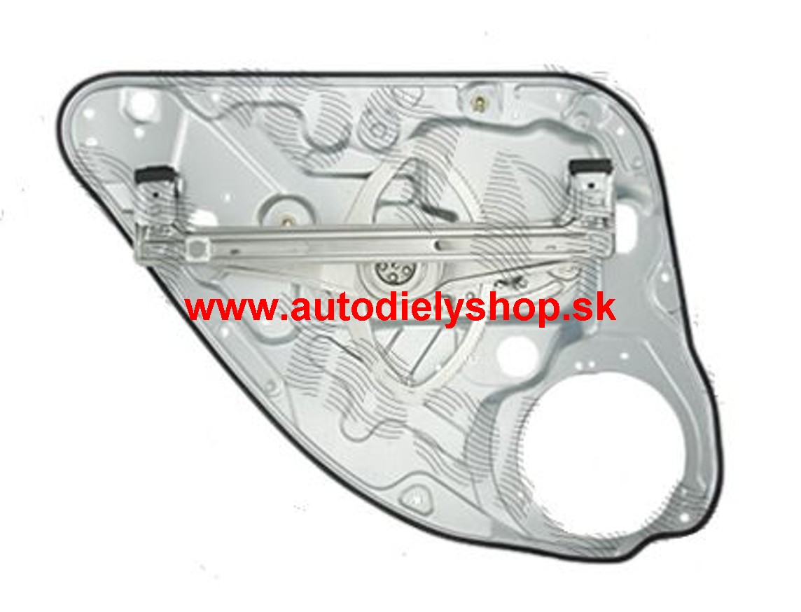 Ford FOCUS 11/04-2/08 zadný mechanizmus okna pravý /el. bez motorčeka/