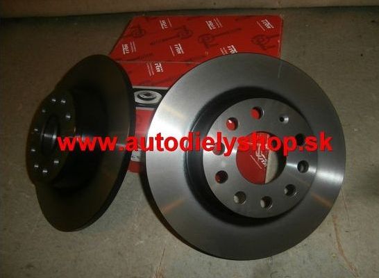 Škoda OCTAVIA III 11/2012- zadné kotúče 272mm Sada L+P / TRW /