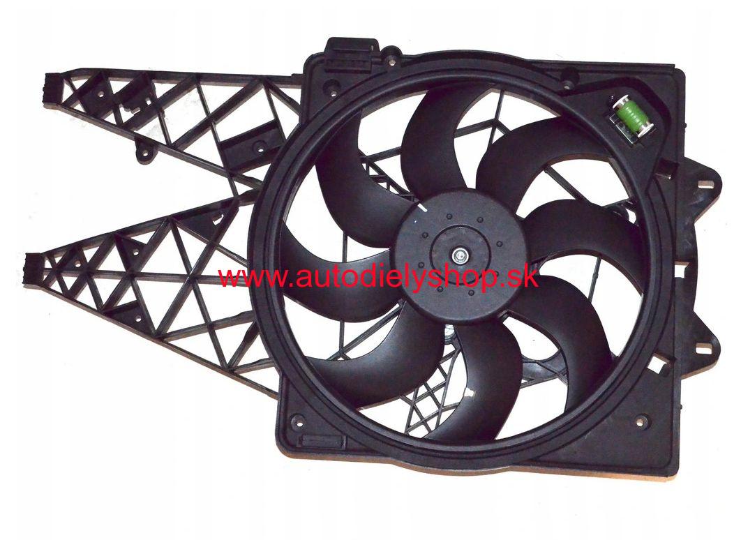 Fiat DOBLO 1/2015- ventilátor chladičov 1,4TjeT-1,3-1,6-2,0Multi