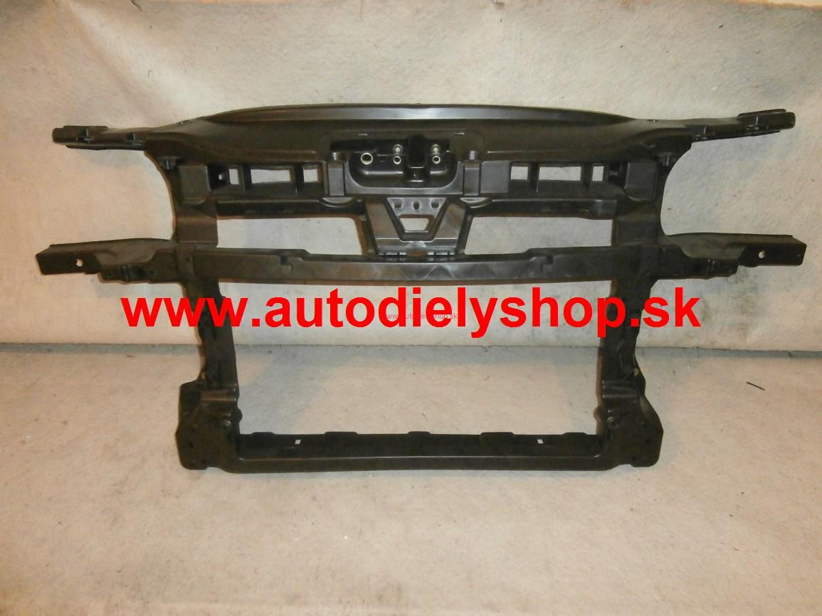 VW Touran 1/03-12/06 predné čelo s výstuhou.