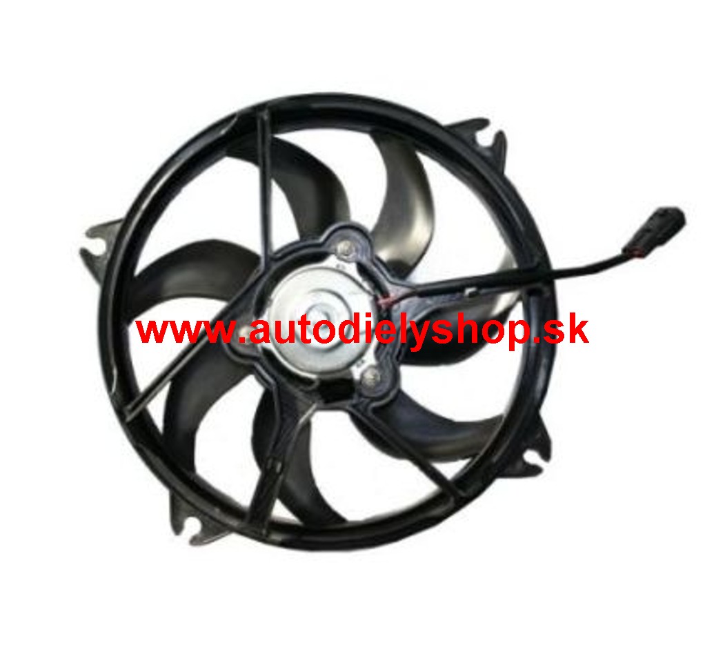 Peugeot 307 01-05 ventilátor chladiča 385mm , 230W , /7 LOPATIEK/