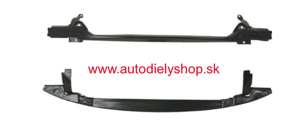 VW Touran 1/03-12/06 výstuha predného nárazníku pre verziu so spojlerom