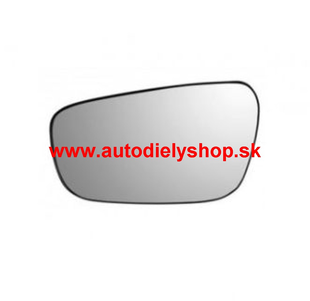Chevrolet CRUZE 5/2009- sklo zrkadla ľavé /s držiakom/