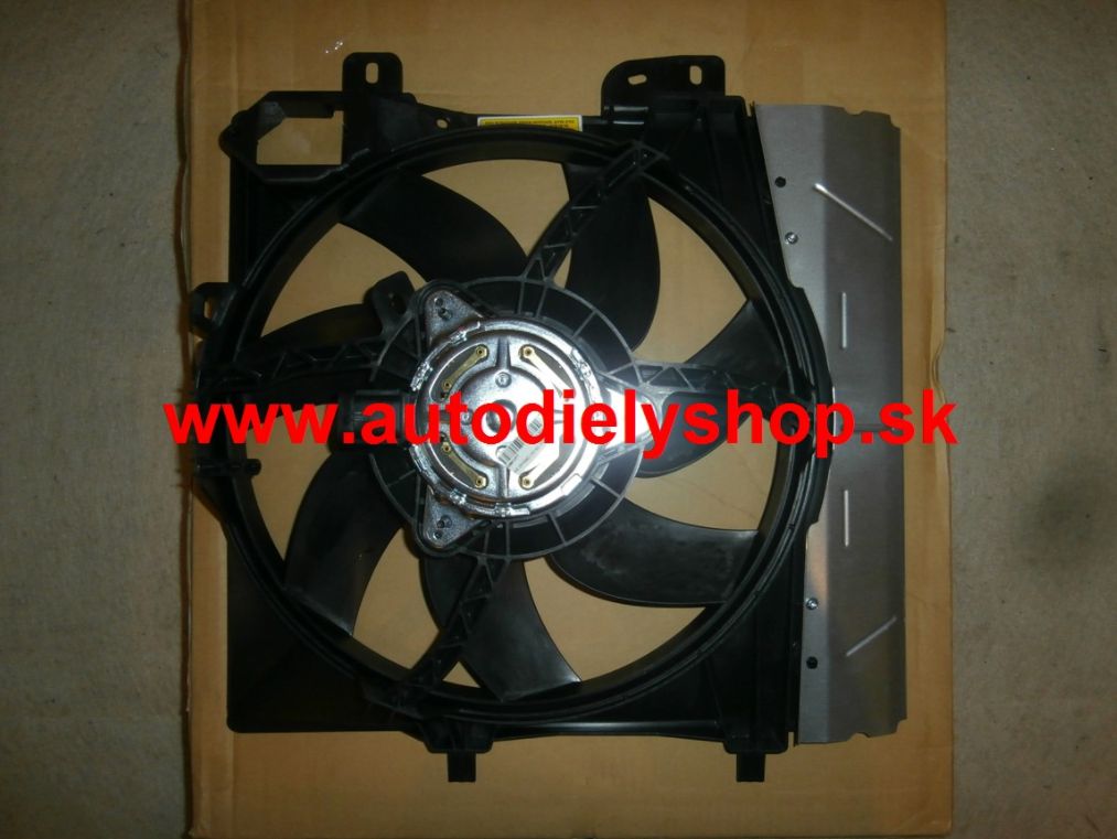 Citroen C2 05/08-11/09 ventilátor chladiča 1,4i-1,6i-1,4HDi / výkon 260W