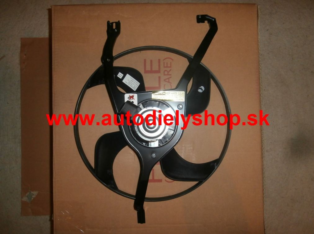 Citroen C2 05/08-11/09 ventilátor chladiča pre 1,1i-1,4i-1,6i BEZ AC