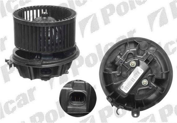Citroen C2 05/08-11/09 ventilátor kúrenia s AC
