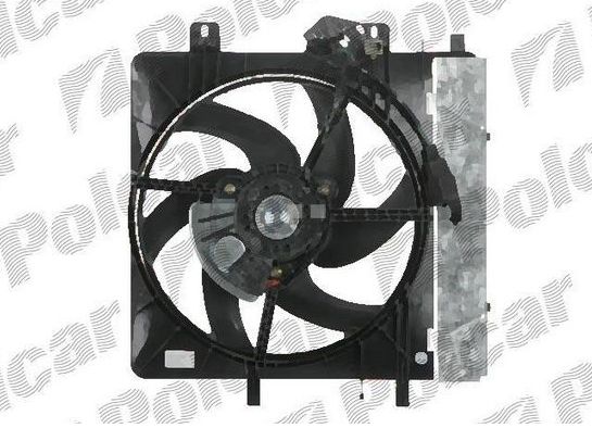 Citroen C2 05/08-11/09 ventilátor chladiča pre 1,1i-1,4i-1,6i S AC