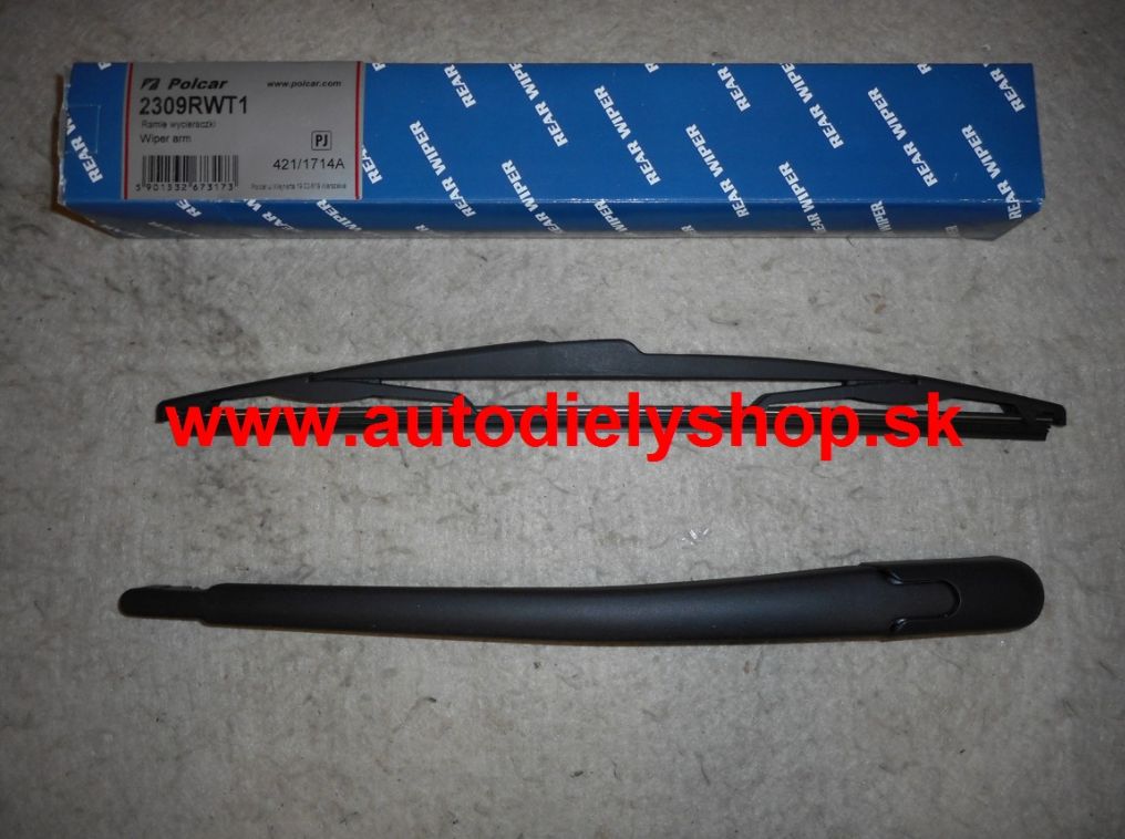 Citroen C2 05/08-11/09 zadné ramienko stierača Komplet,350mm