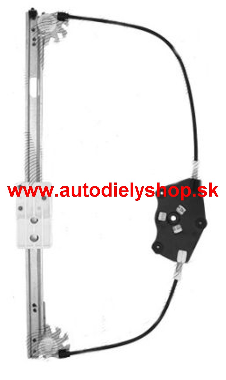VW TOURAN 12/06-2010 el. mechanizmus zadné ľavé dvere 