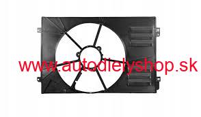 Škoda SUPERB II 5/2013- kryt ventilátora /ORIGINÁL/