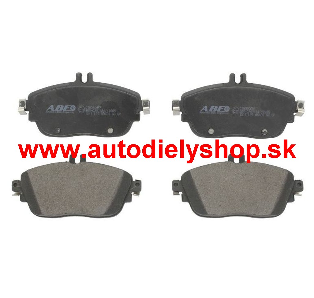 Mercedes W176 "A" 06/12- predné platničky sada /TRW/ so šport paket