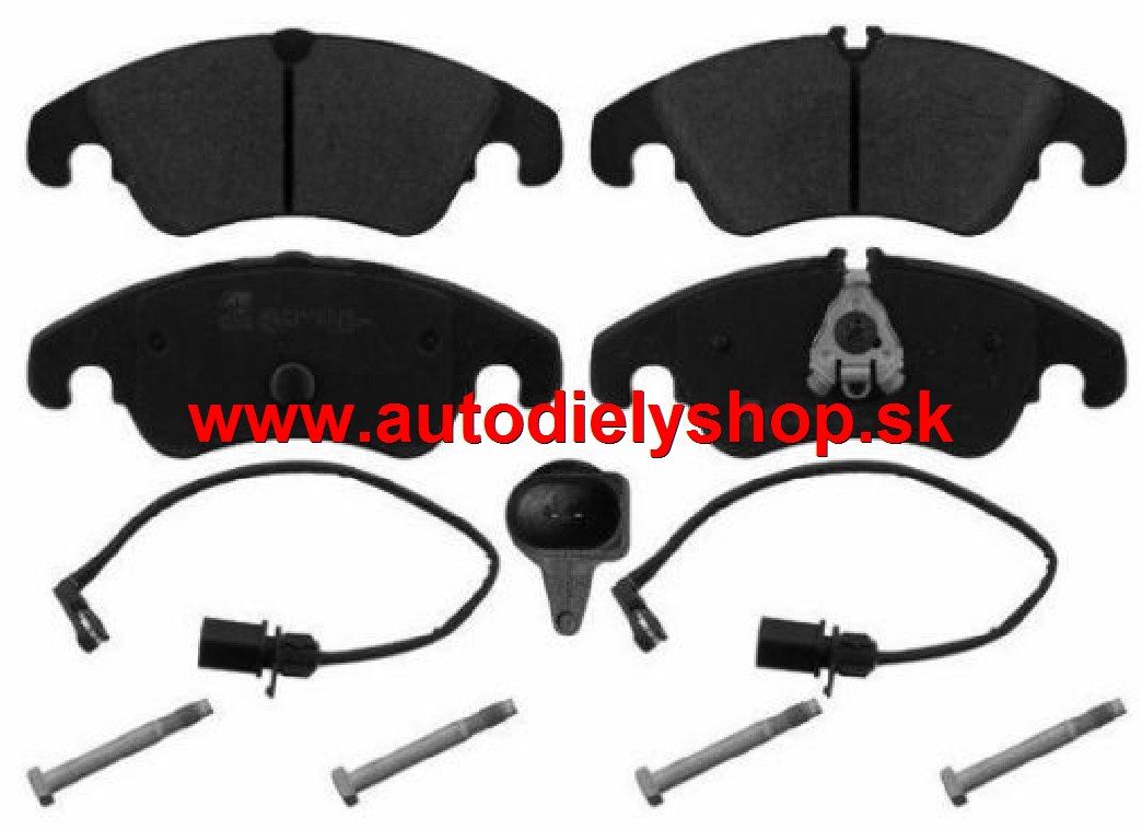 Audi A4 SDN/AVANT 01/12- predné brzdové platničky / A.B.S / typ TRW