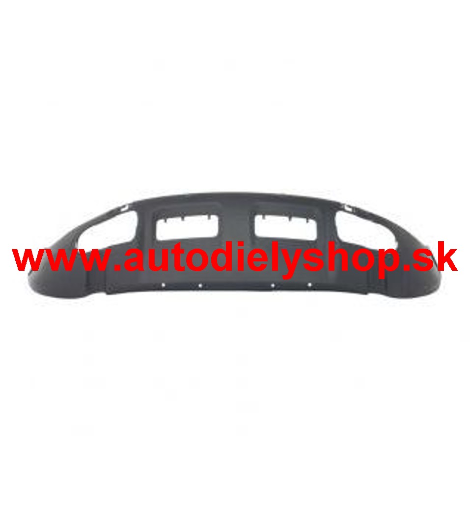 VW TOUAREG 01/07- 04/2010 spojler predného nárazníka /VERZIA EU/